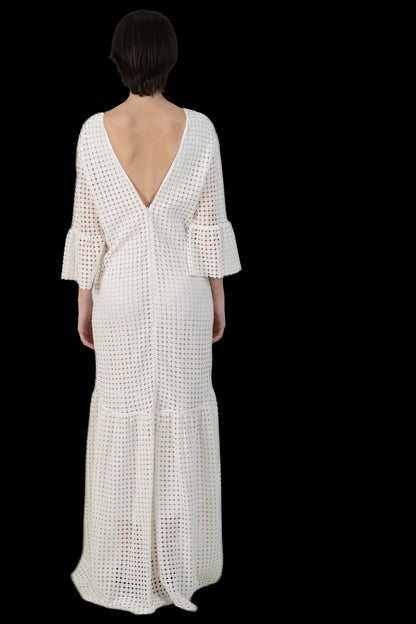 Vestido Off Renda Cris Barros