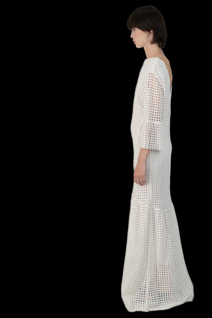 Vestido Off Renda Cris Barros