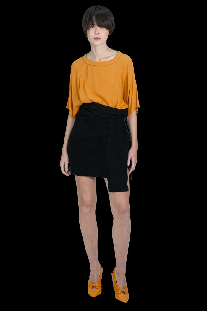 Blusa Mostarda Ampla