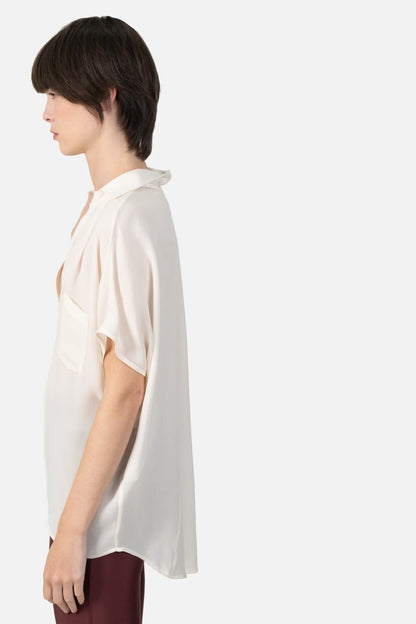 Blusa Off Seda Cris Barros