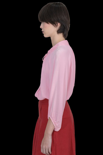 Blusa Rosa Detalhe Diane Von Furstenberg