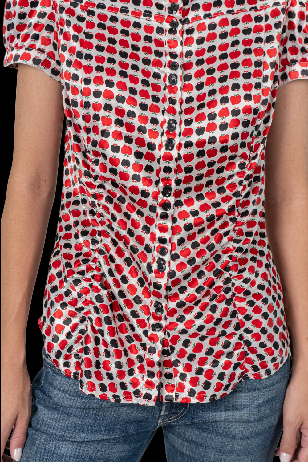 Camisa Color Acetinada