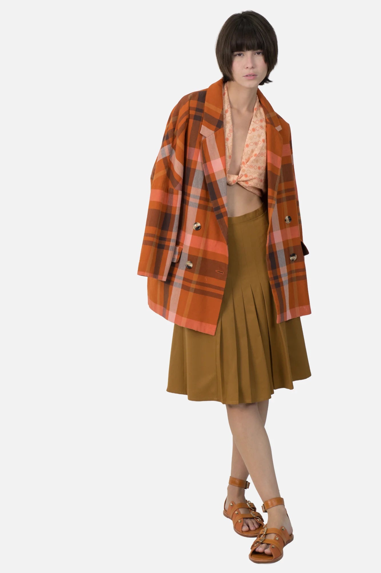 Blazer Color Xadrez