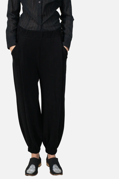 Calça Preta Detalhe Mixed