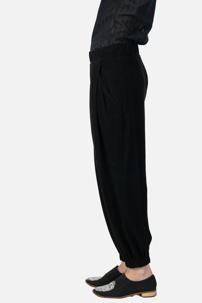 Calça Preta Detalhe Mixed
