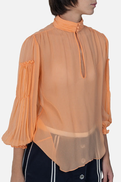 Blusa Salmon Seda NV