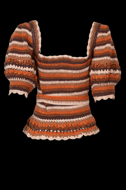 Blusa Color Crochê ONG VALADARES