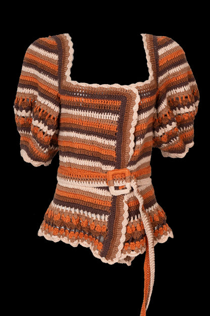 Blusa Color Crochê ONG VALADARES