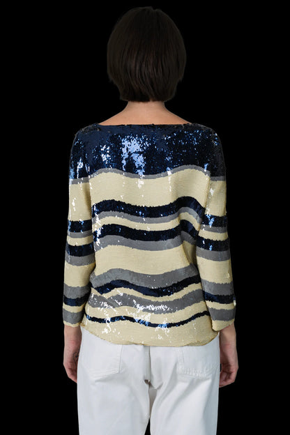 Blusa Color Paetê Tory Burch
