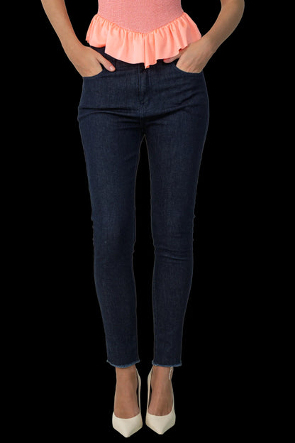 Calça Jeans Reta Carol Bassi