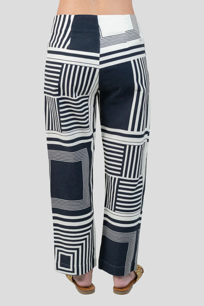 Calça Color Listrada Schutz