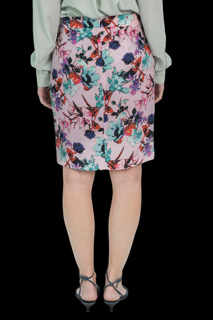 Saia Floral Seda Hugo Boss