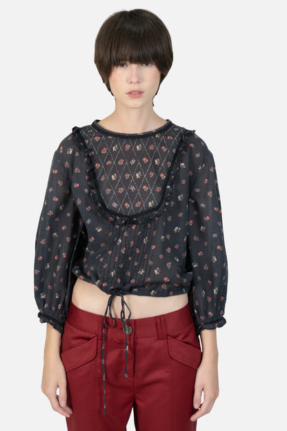 Blusa Color Estampada Cris Barros