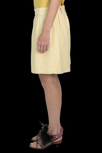 Saia short amarela Nati Vozza