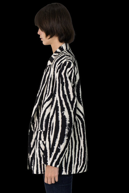 Blazer Animal Print Zara