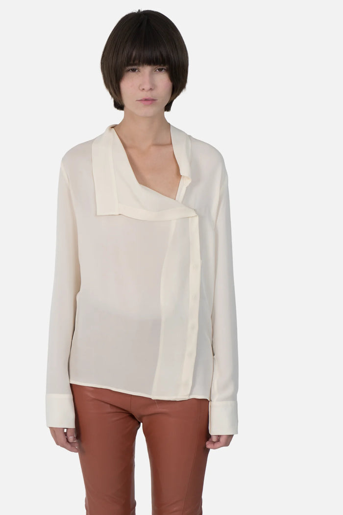Camisa off Seda