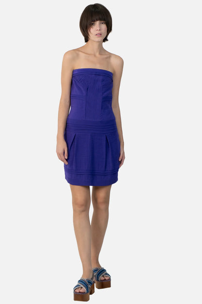 Vestido Roxo Detalhe Diane Von Furstenberg