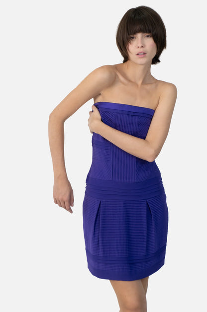 Vestido Roxo Detalhe Diane Von Furstenberg
