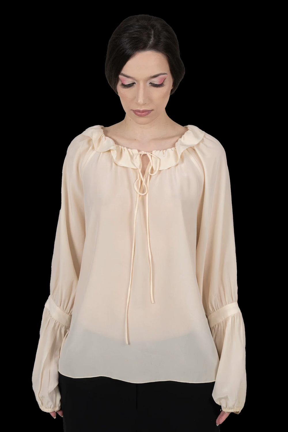 Blusa Creme Seda