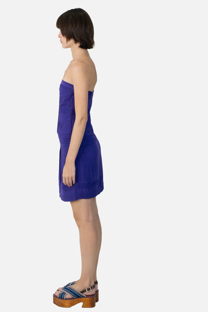 Vestido Roxo Detalhe Diane Von Furstenberg