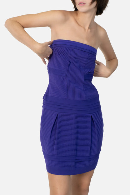 Vestido Roxo Detalhe Diane Von Furstenberg