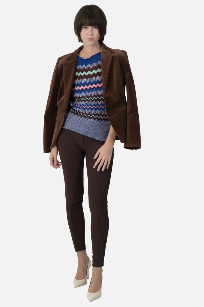 Blazer Marrom Veludo