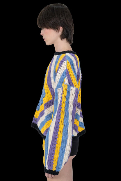 Blusa Color Crochê NK