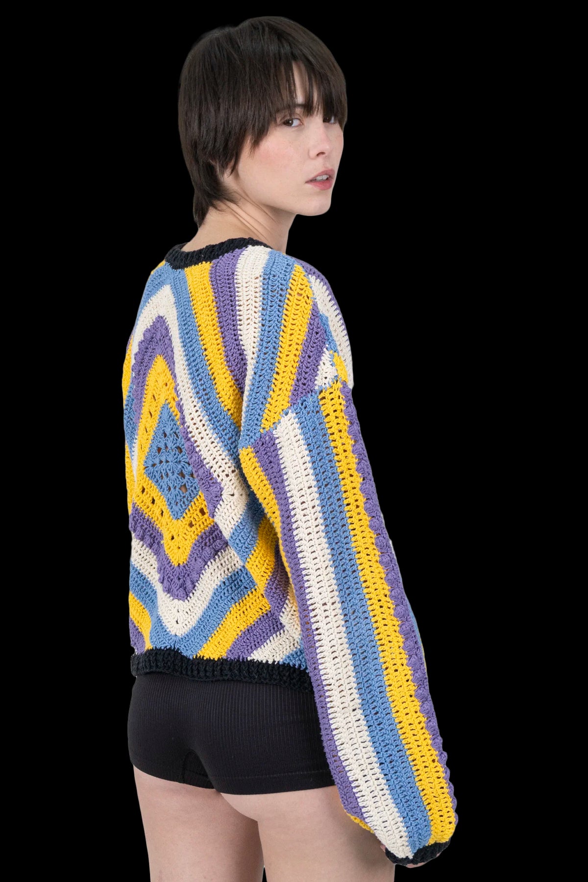 Blusa Color Crochê NK STORE