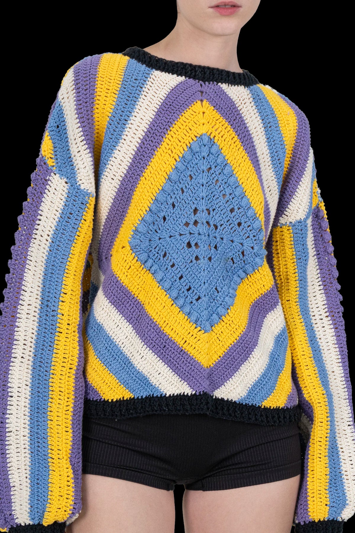 Blusa Color Crochê NK STORE