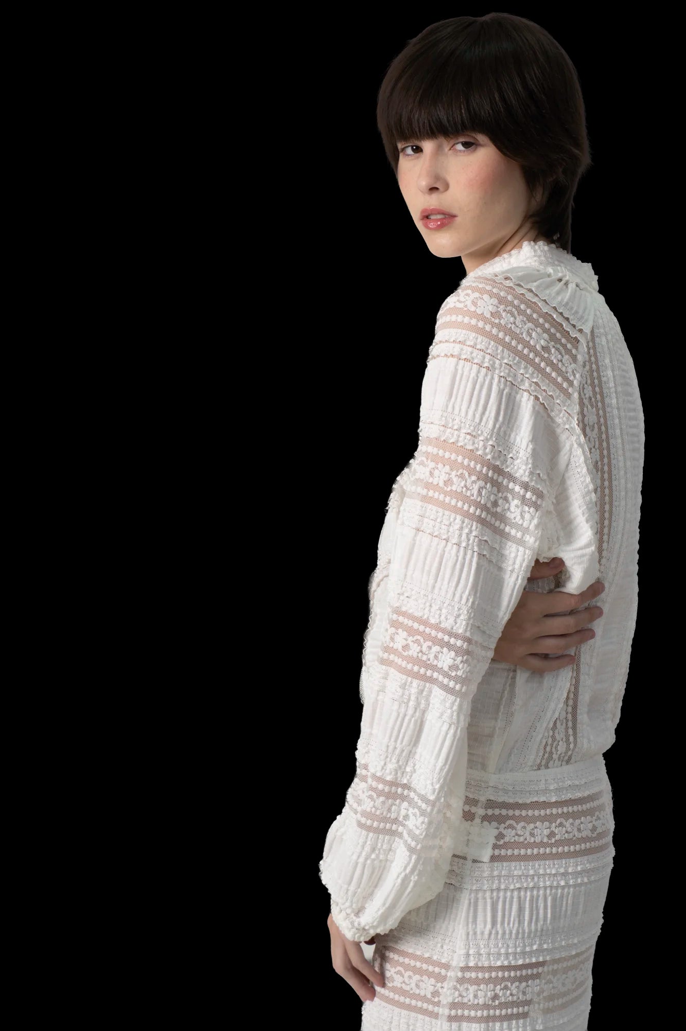 Vestido Branco Renda