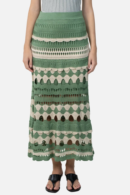 Saia Color Tricot Garimpo Adda