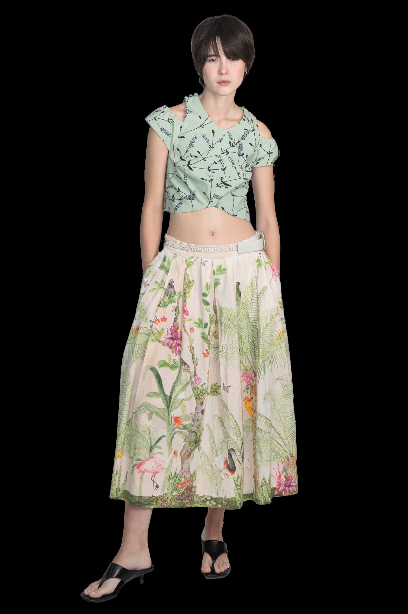 Saia Color Estampada