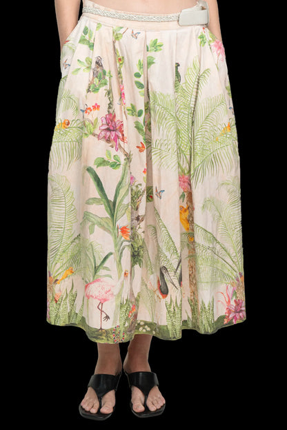 Saia Color Estampada Isolda