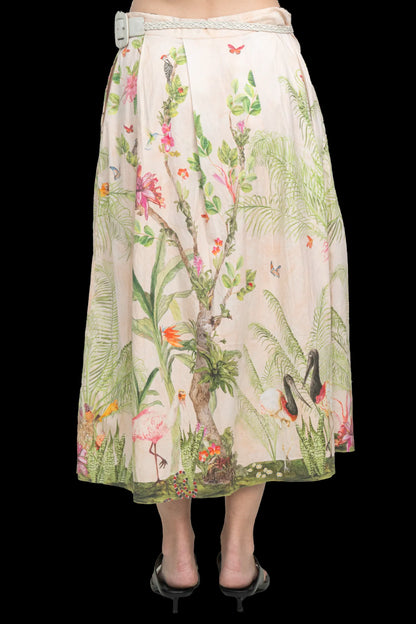 Saia Color Estampada Isolda
