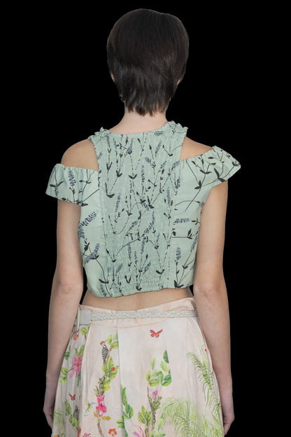 cropped color estampado Paula Raia