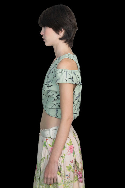 cropped color estampado Paula Raia