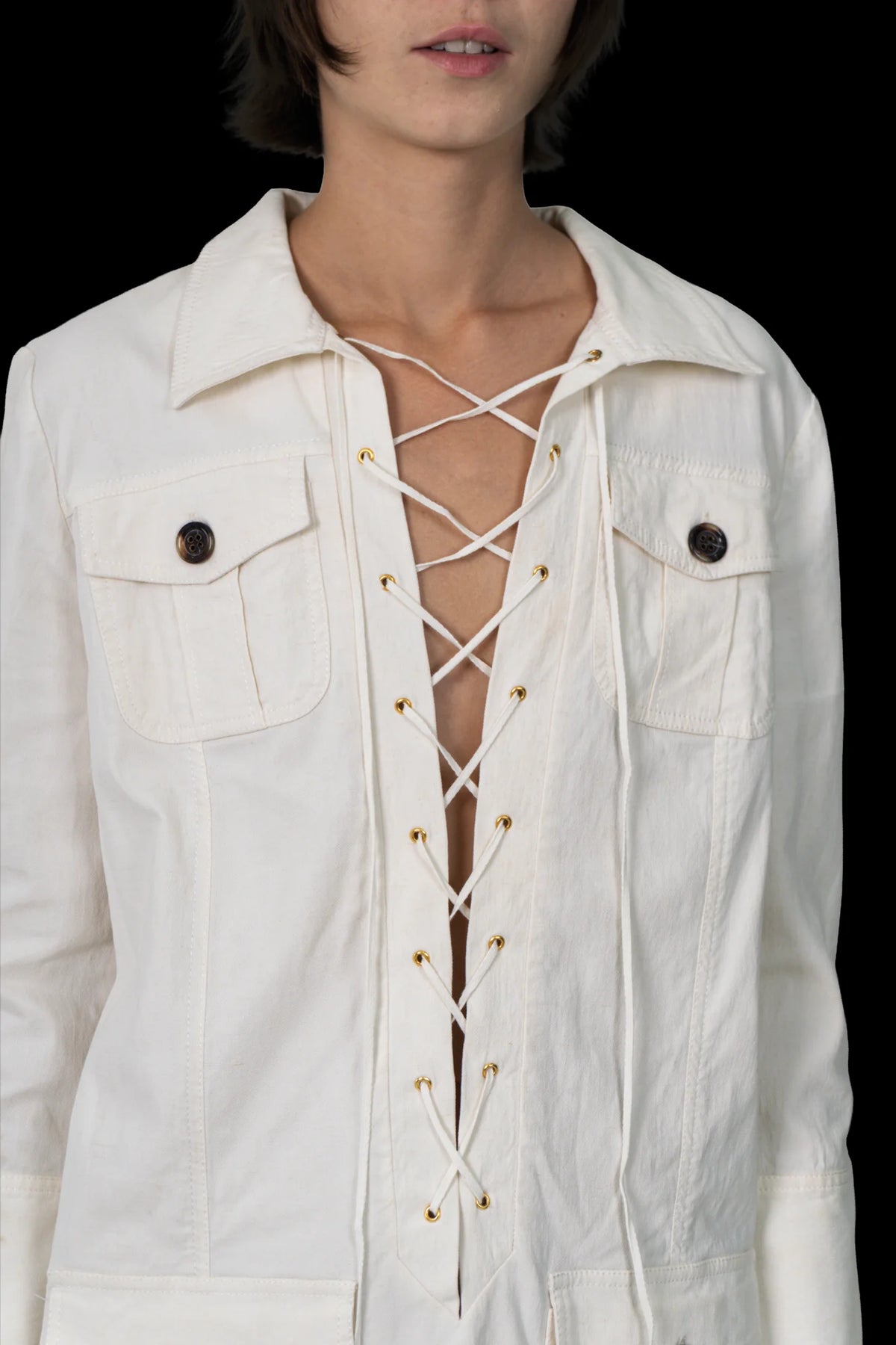 Vestido Off Detalhe