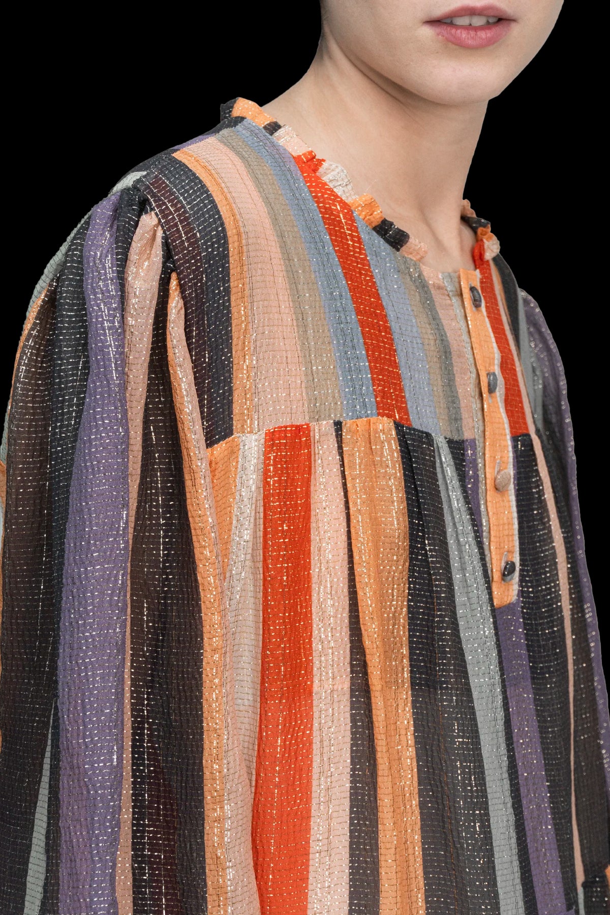 Vestido Color Listrado