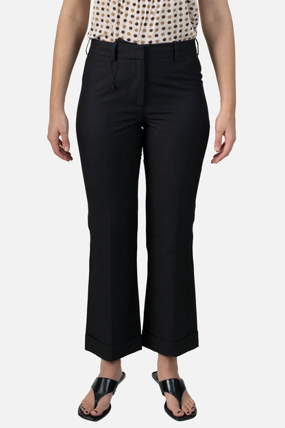 Calça Preta Reta Stella McCartney