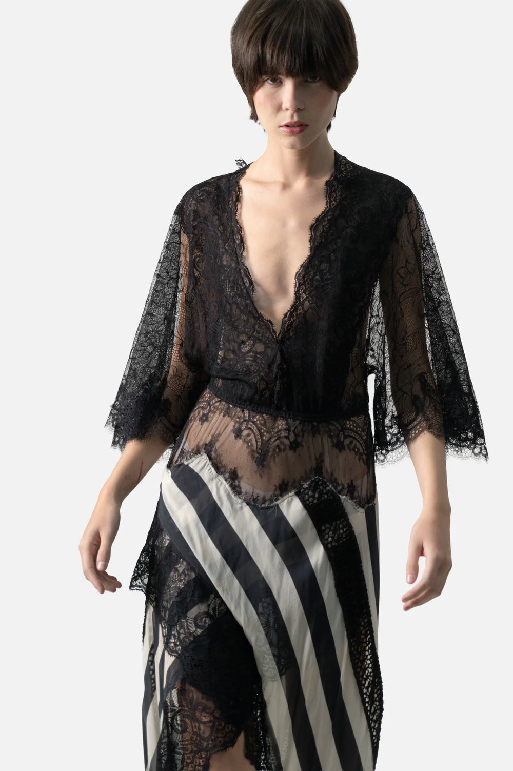 Vestido Color Textura