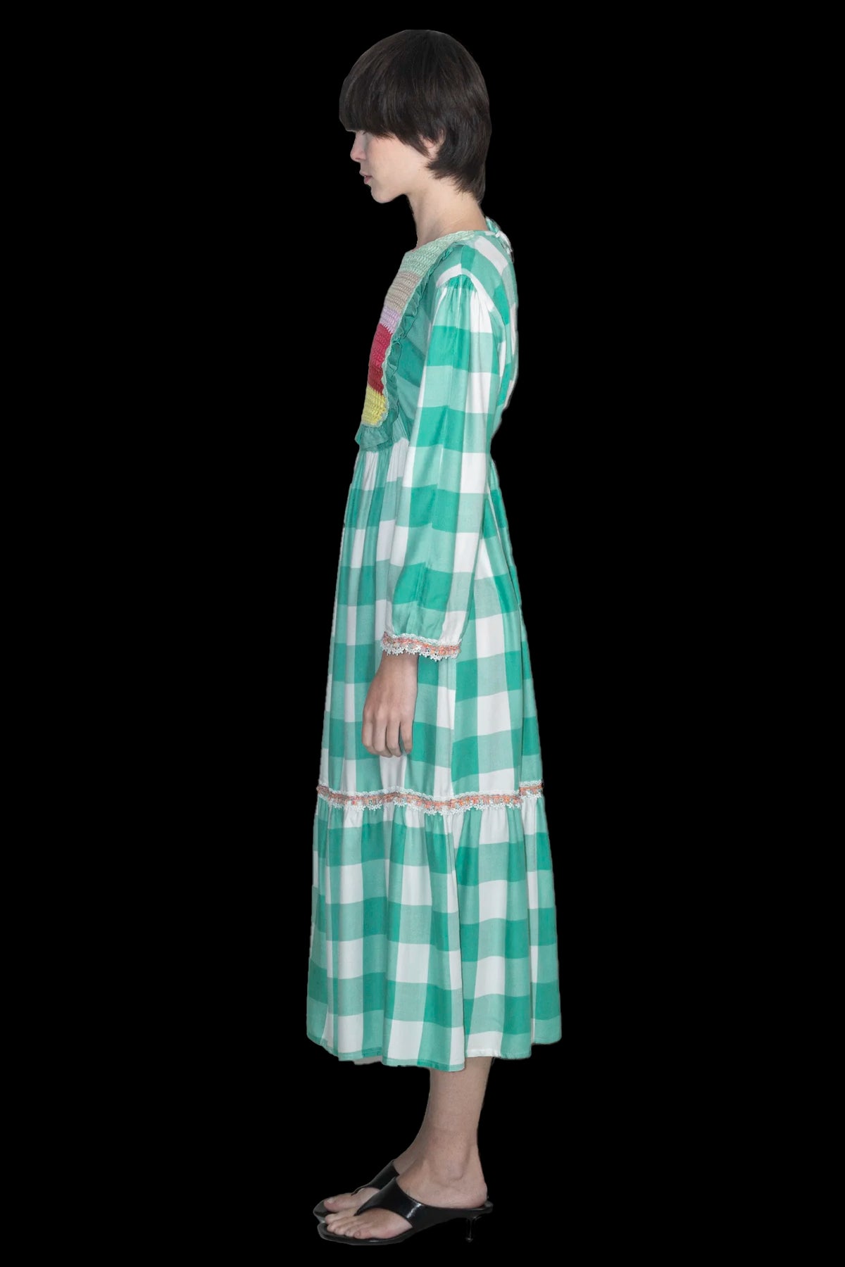 Vestido Color Crochê Garimpo Adda