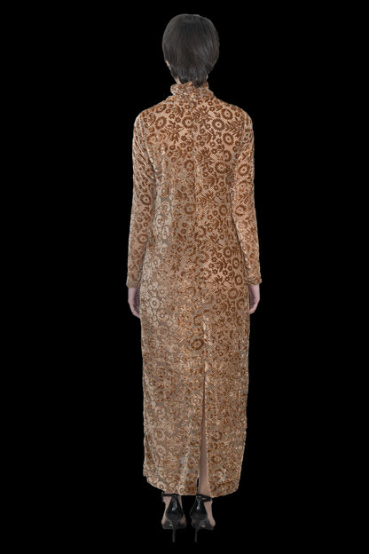 Vestido Color Textura Framed