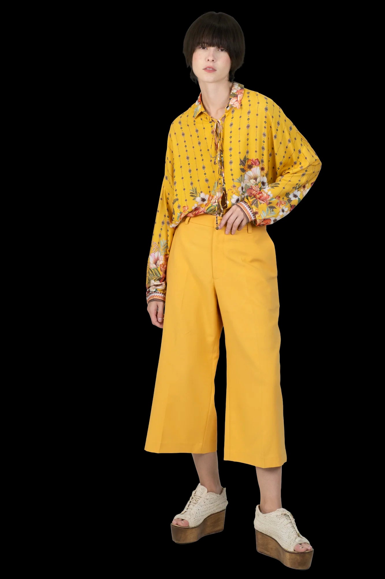 Camisa Color Floral