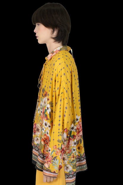Camisa Color Floral Farm