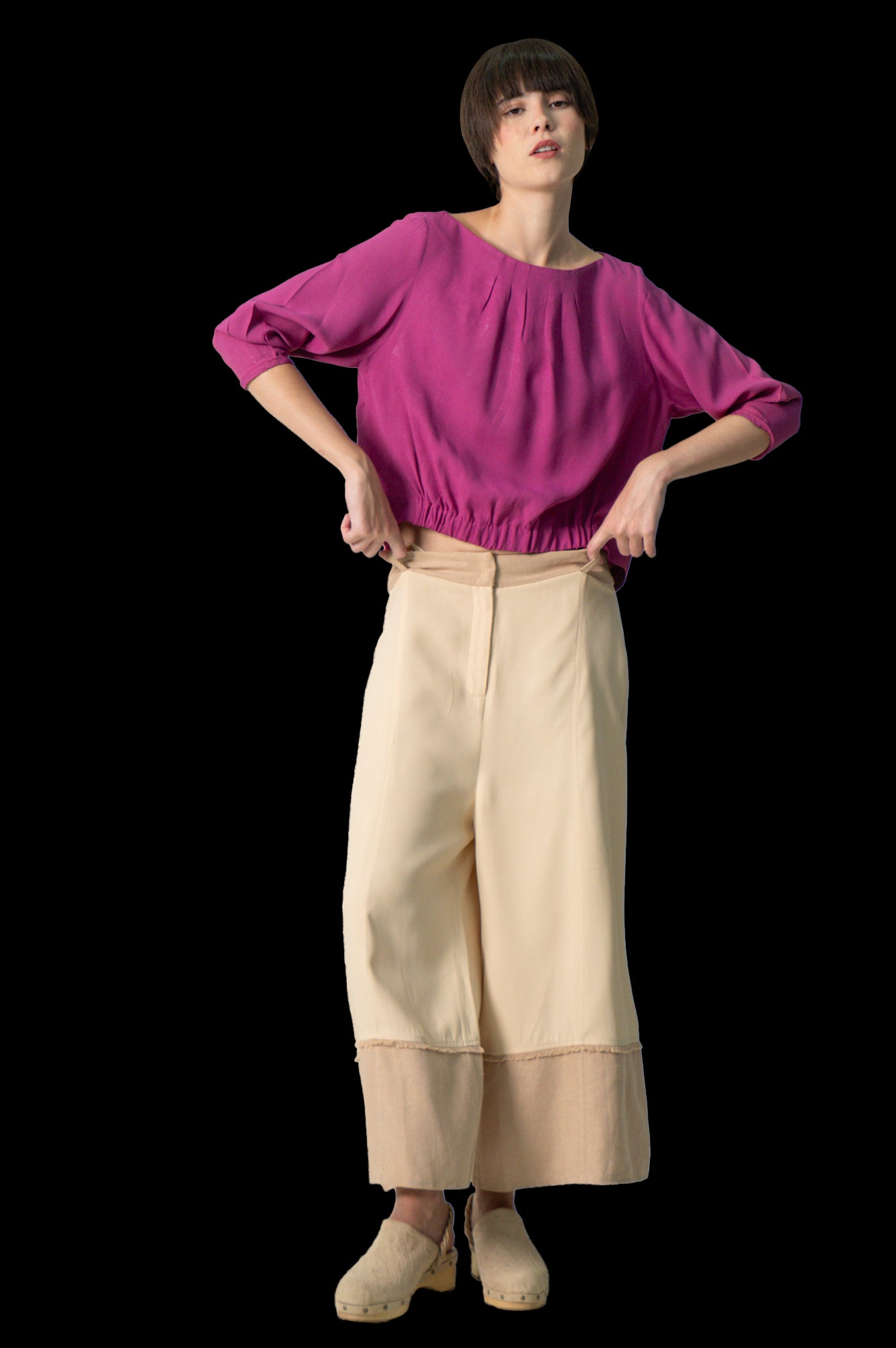 Blusa Rosa Detalhe