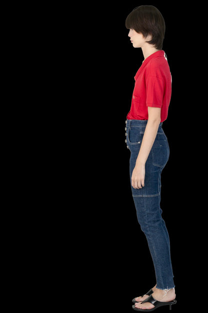 Camisa Vermelha Polo Lacoste