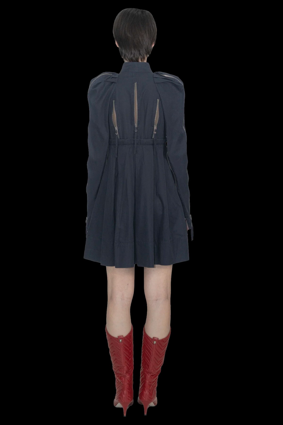 Vestido Marinho Detalhe