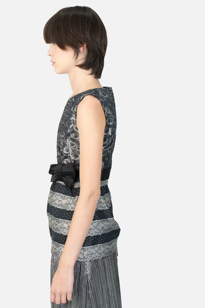 Blusa Color Detalhe Red Valentino