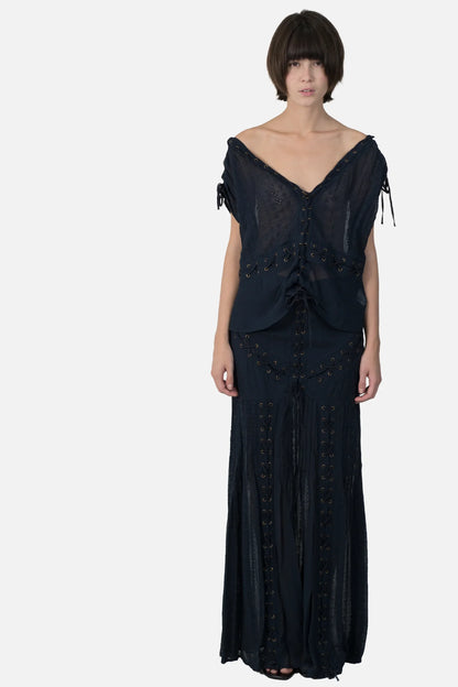 Conjunto Marinho Detalhe Sophia Hegg