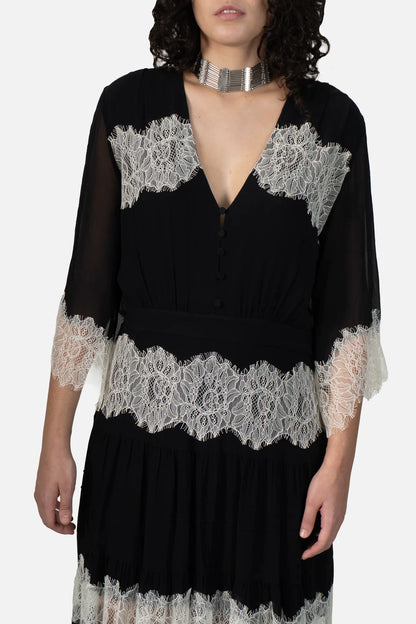 Vestido Preto Renda NK